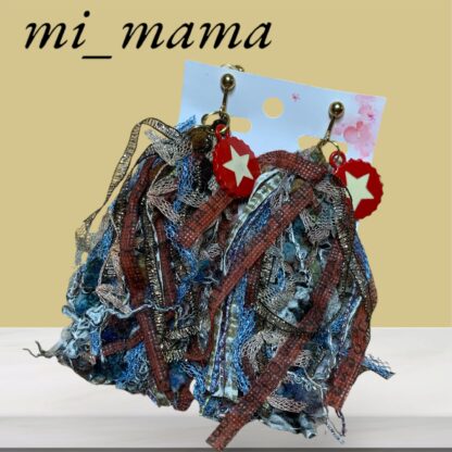 mi_mama  タッセルイヤリング