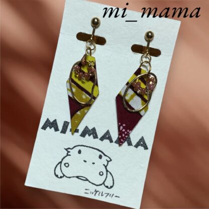 mi_mama アジアン イヤリング