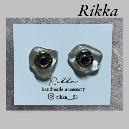 Rikka  シーグラス ピアス