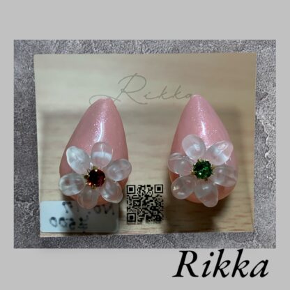 Rikka レジン ピアス