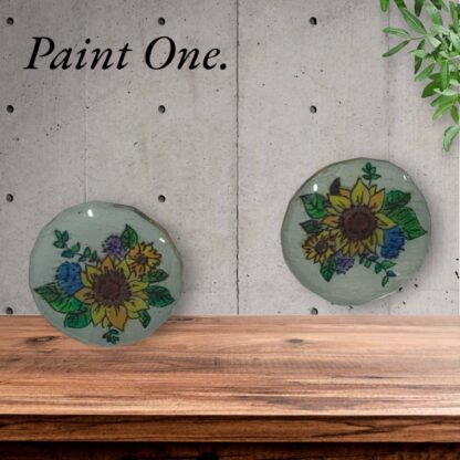 Paint One.  ひまわり ピアス