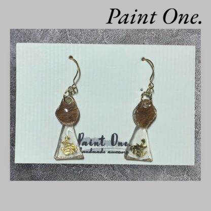 Paint One.  デザイン ピアス