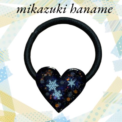 mikazuki haname  蓄光 ヘアゴム