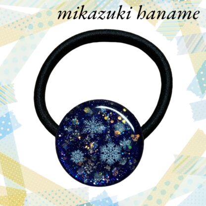 mikazuki haname  蓄光  ヘアゴム