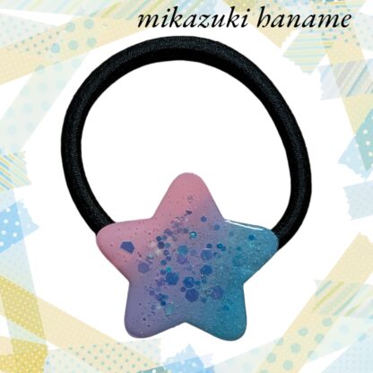 mikazuki haname  蓄光  ヘアゴム