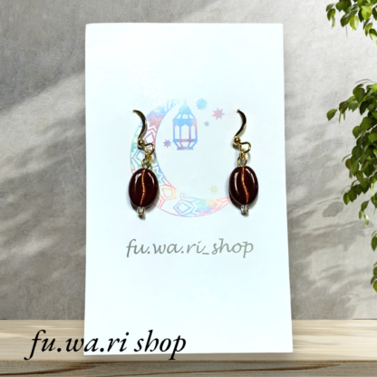 fu.wa.ri shop  コーヒー豆 ピアス