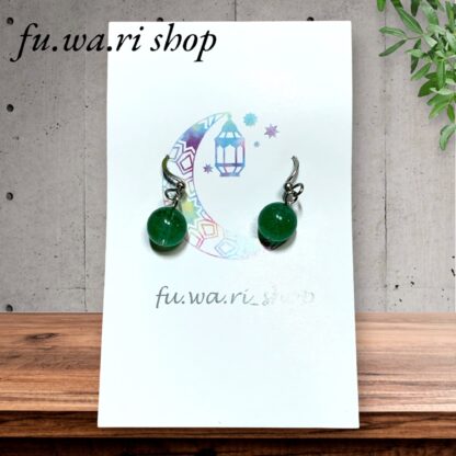 fu.wa.ri shop  アベンチュリン  ピアス