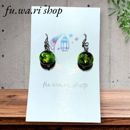 fu.wa.ri shop  ホタルガラス  ピアス