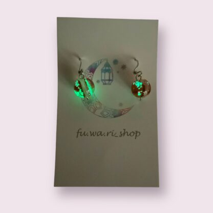 fu.wa.ri shop  ホタルガラス ピアス - 画像 (3)