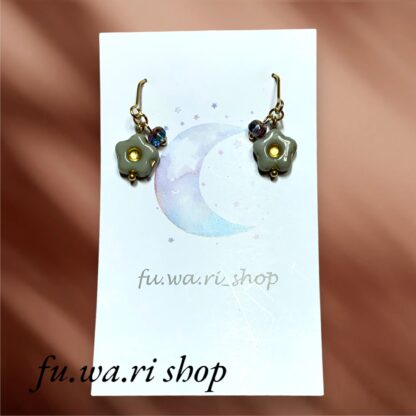 fu.wa.ri shop  チェコビーズ ピアス