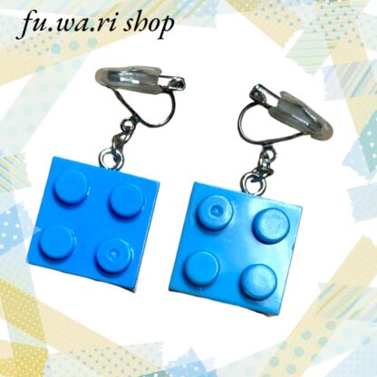 fu.wa.ri shop  ブロック イヤリング