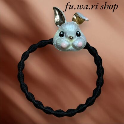 fu.wa.ri shop  うさぎ ヘアゴム