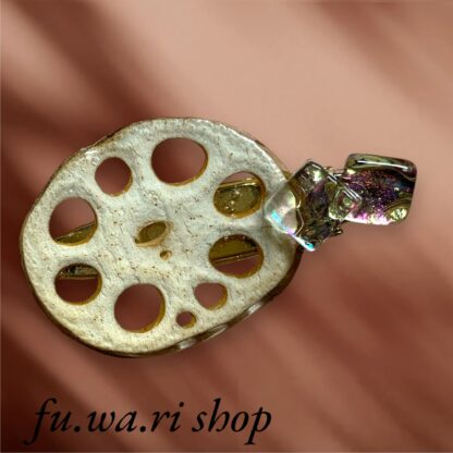 fu.wa.ri shop れんこんヘアクリップ