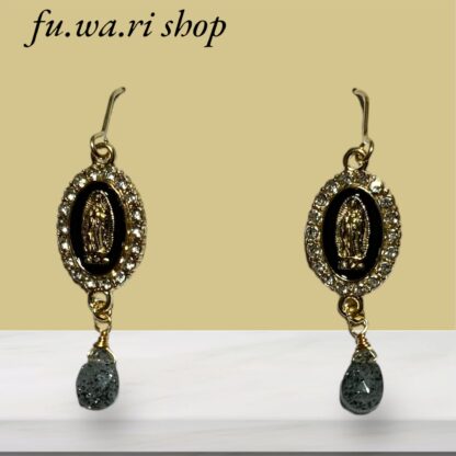 fu.wa.ri shop  サンドストーン  ピアス