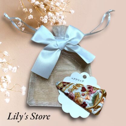 Lily's Store  インド刺繍パッチンピン