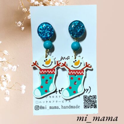 mi_mama  2way ピアス