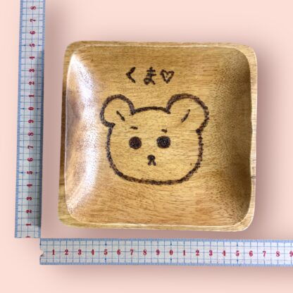 かにゃ  638  ウッドトレー - 画像 (2)