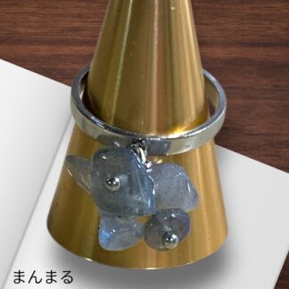 まんまる  77  天然石リング