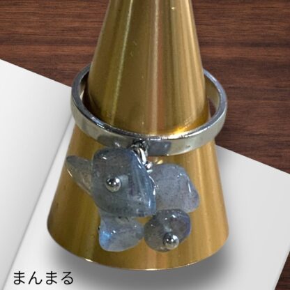 まんまる  77  天然石リング