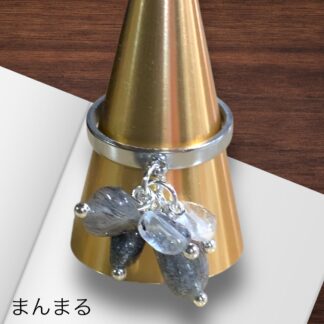 まんまる  81  天然石リング