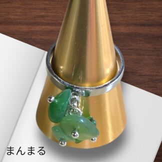 まんまる  80  天然石リング