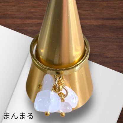 まんまる  75  天然石リング