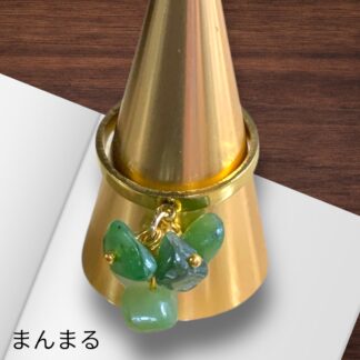 まんまる  76  天然石リング