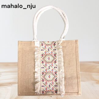mahalo_nju  433  ジュートバッグ大