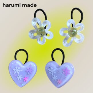 harumi made  M35  ヘアゴムセット