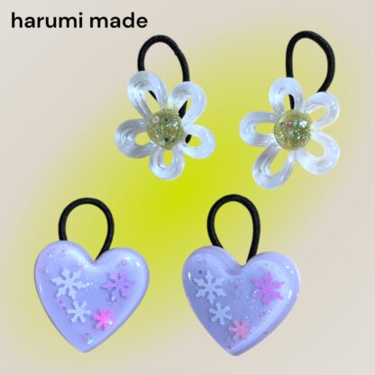 harumi made  M35  ヘアゴムセット