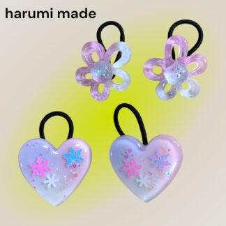 harumi made  M37  ヘアゴムセット