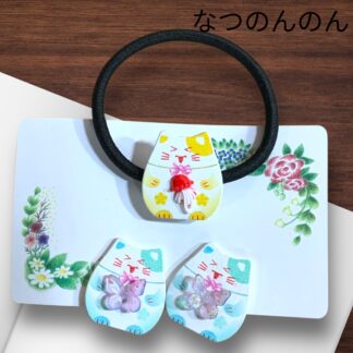 なつのんのん  989  イヤリング＆ヘアゴム