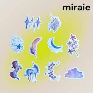 miraie  777  フレークシール