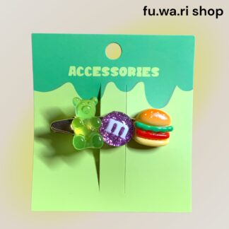 fu.wa.ri shop  1078  ヘアクリップ